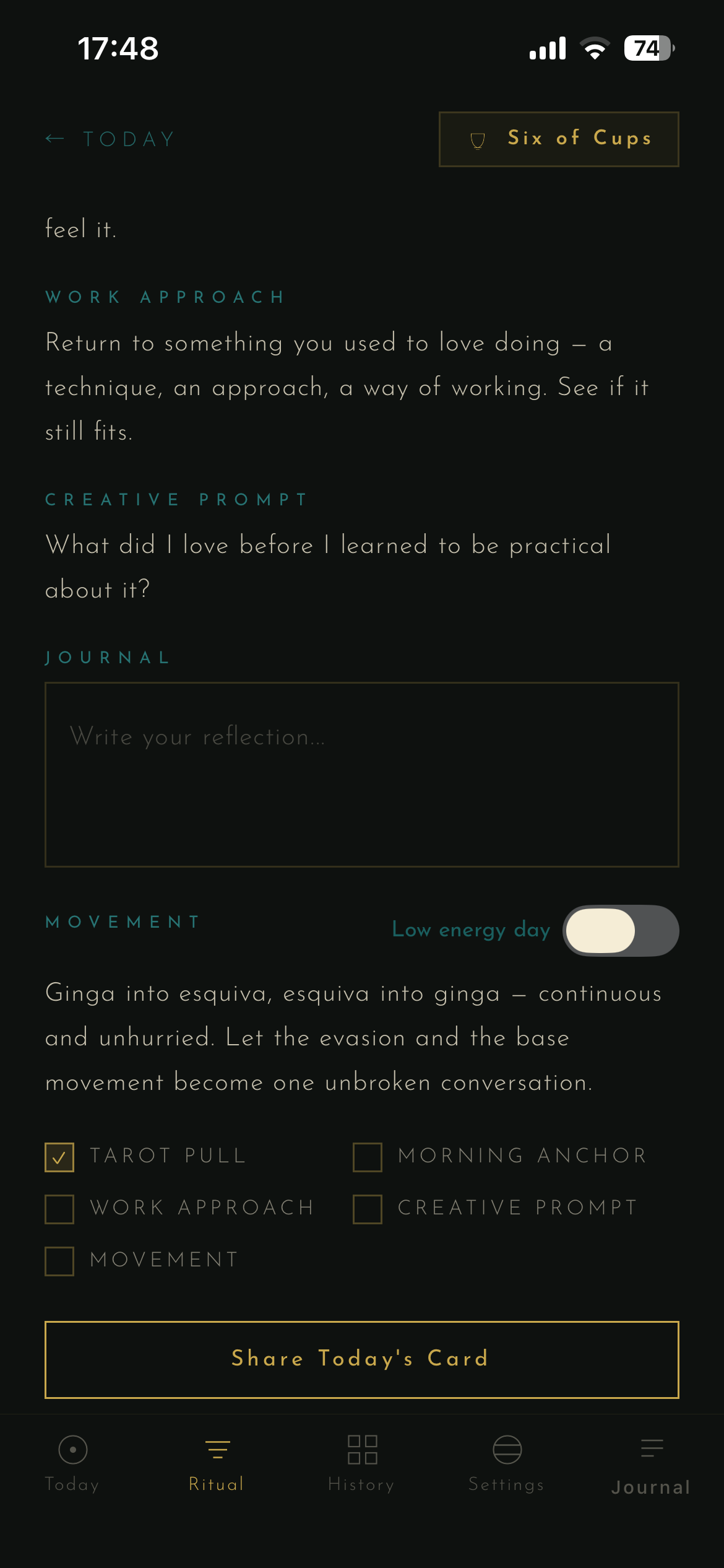 Capoeira movement