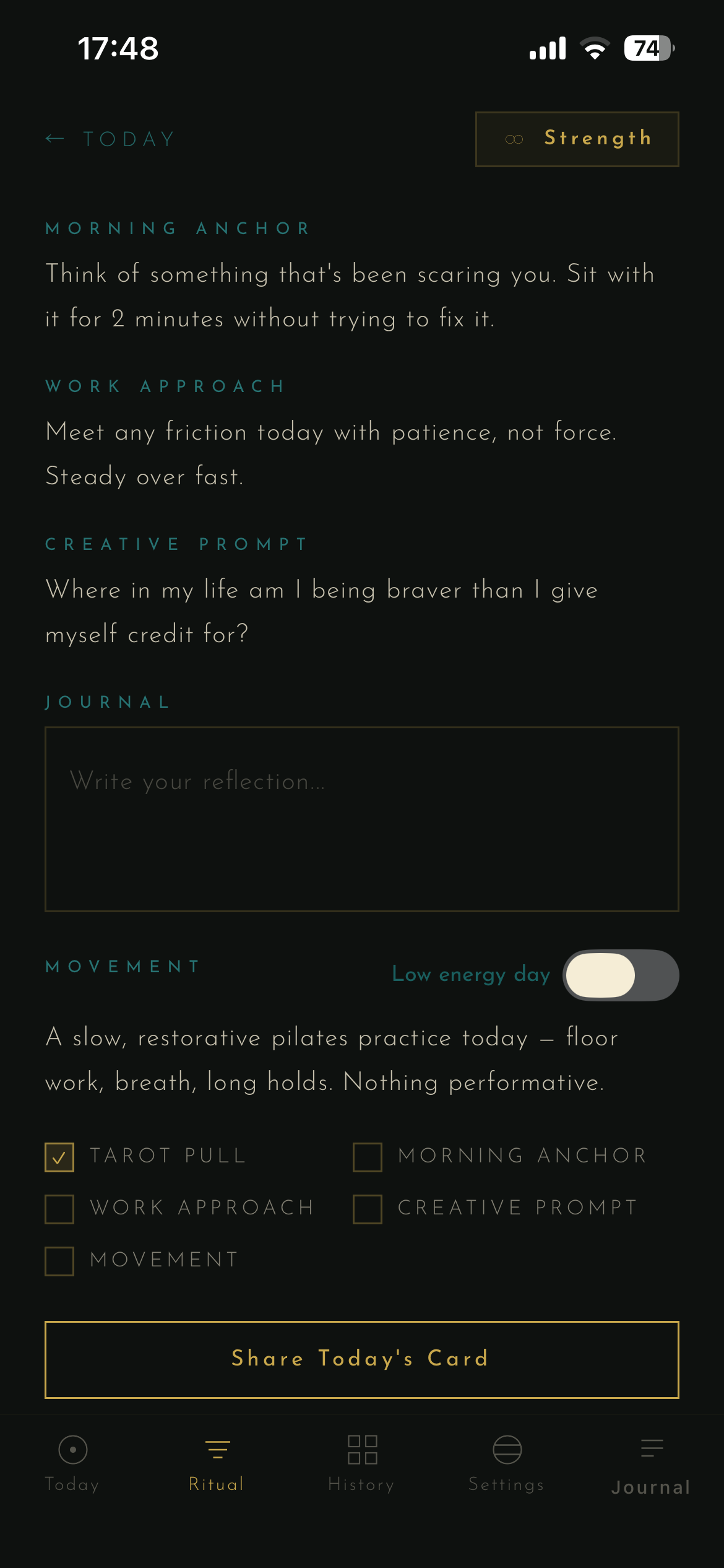 Pilates movement